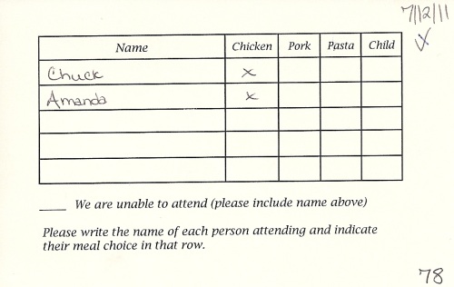 RSVP Card 2